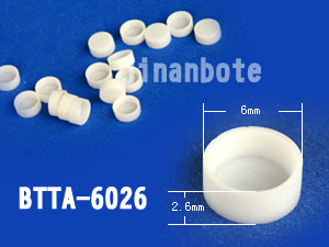 Cylinder-shaped Ceramic Crucible of Alumina