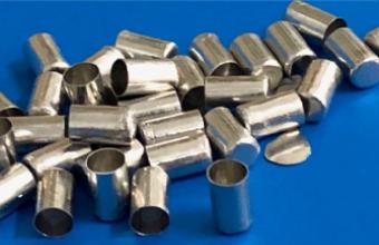 Crisol de platino para análisis térmico