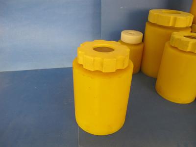 Pot de fraisage à billes verticale en polyuréthane